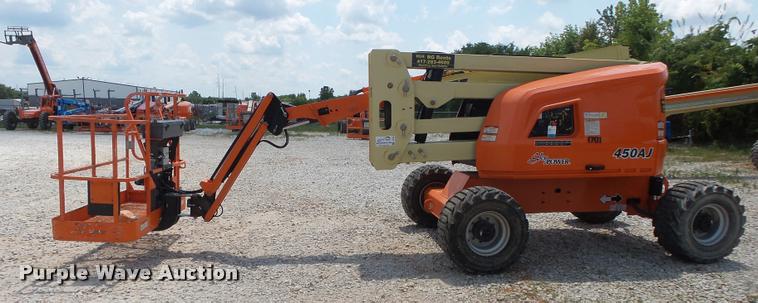 image for item DB7434 2015 JLG 450AJ boom lift
