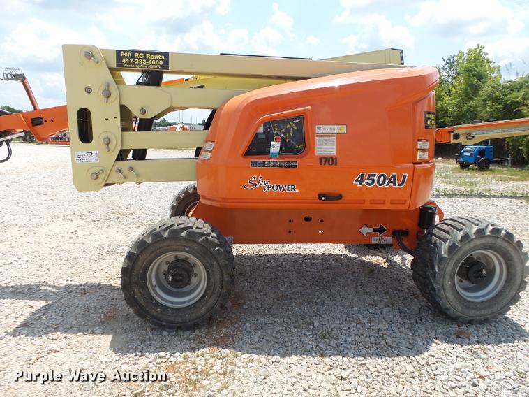 image for item DB7434 2015 JLG 450AJ boom lift