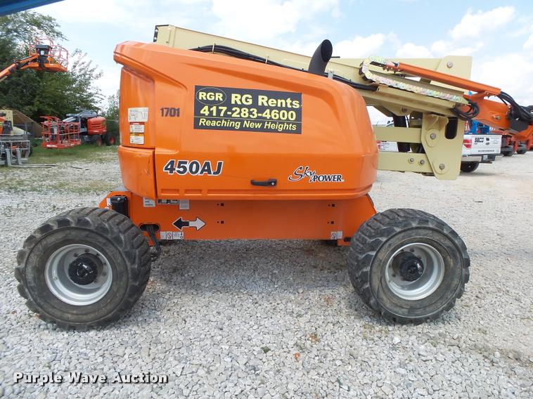 image for item DB7434 2015 JLG 450AJ boom lift