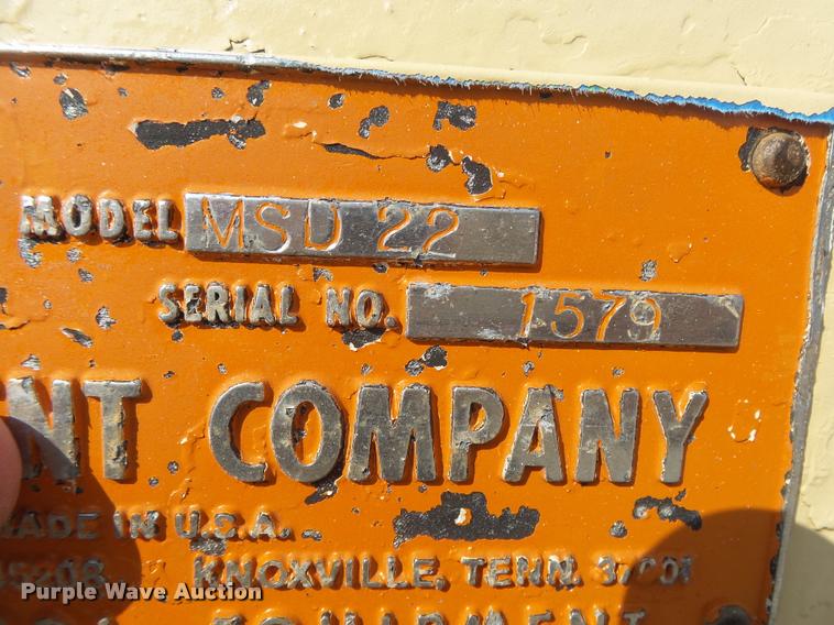 image for item DB7438 Finn MSD-22 bale shredder