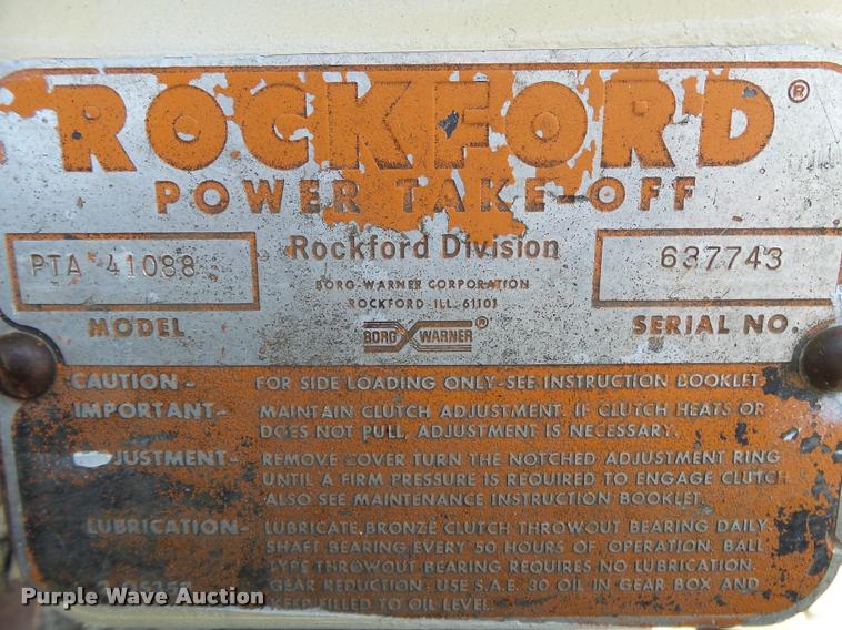 image for item DB7439 Finn MSD-30 bale shredder