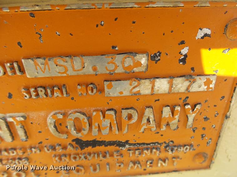 image for item DB7439 Finn MSD-30 bale shredder