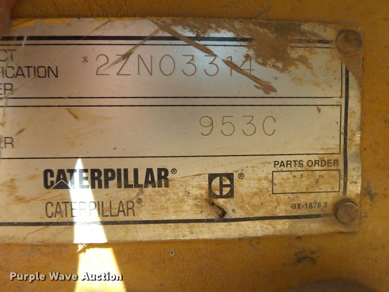 image for item DB7450 2000 Caterpillar 953C track loader