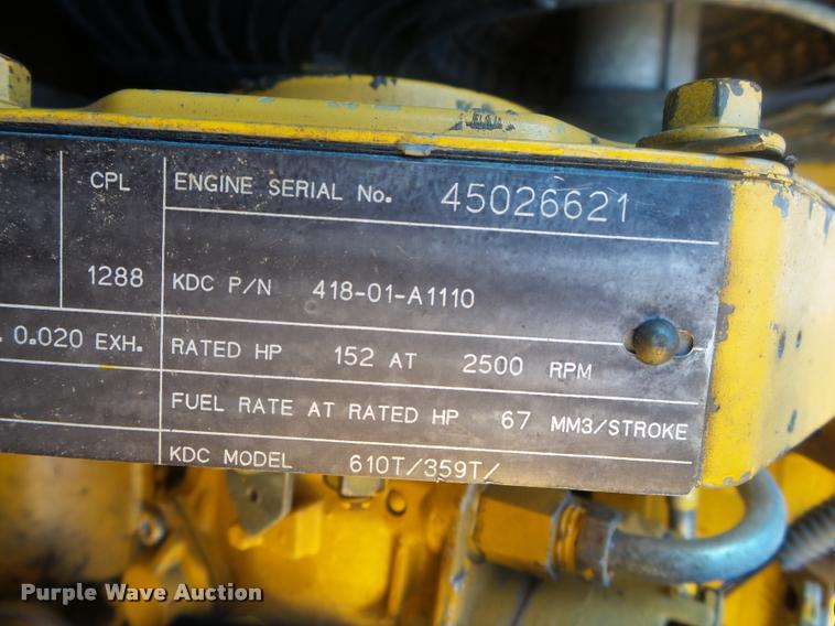 image for item DB7452 Komatsu WA250 wheel loader