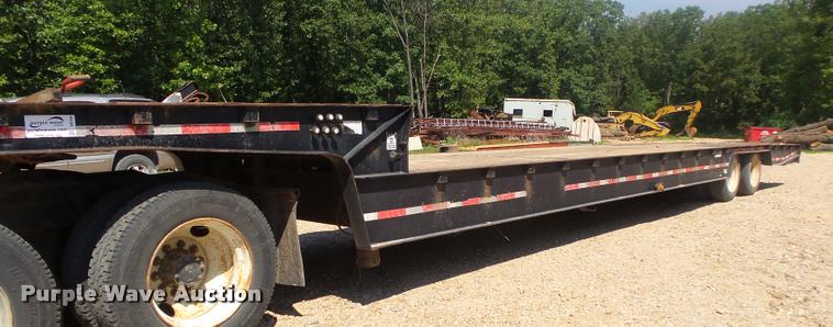 image for item DB7454 1997 Trail King TK70HT-482 hydratail equipment trailer