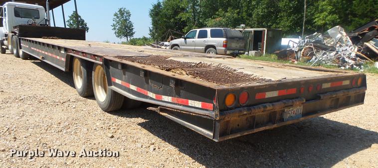 image for item DB7454 1997 Trail King TK70HT-482 hydratail equipment trailer