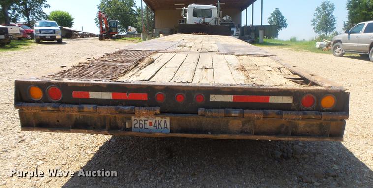 image for item DB7454 1997 Trail King TK70HT-482 hydratail equipment trailer