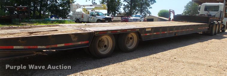 image for item DB7454 1997 Trail King TK70HT-482 hydratail equipment trailer