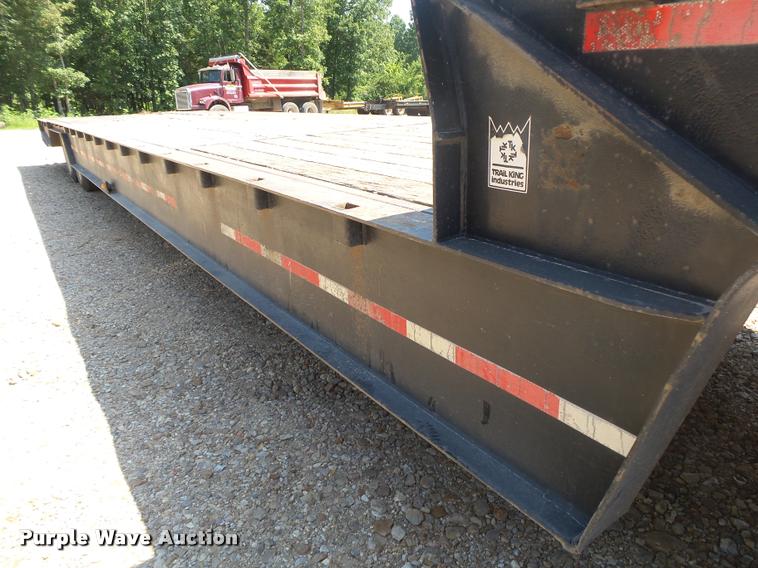 image for item DB7454 1997 Trail King TK70HT-482 hydratail equipment trailer