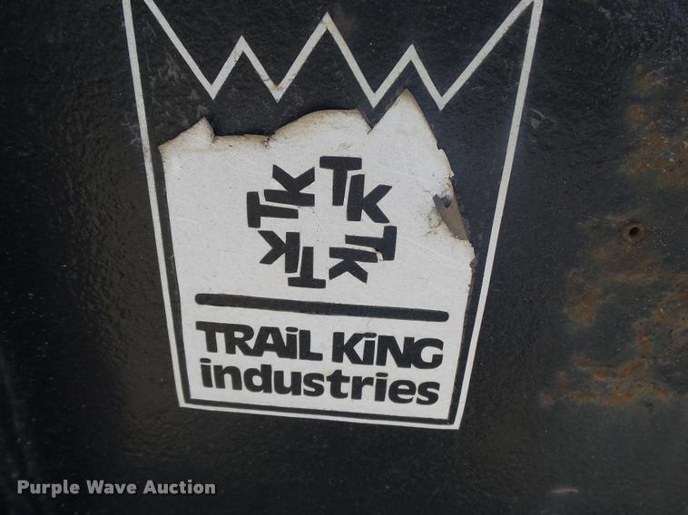 image for item DB7454 1997 Trail King TK70HT-482 hydratail equipment trailer