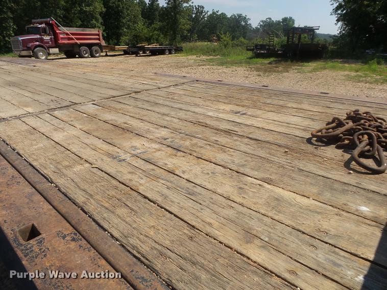 image for item DB7454 1997 Trail King TK70HT-482 hydratail equipment trailer