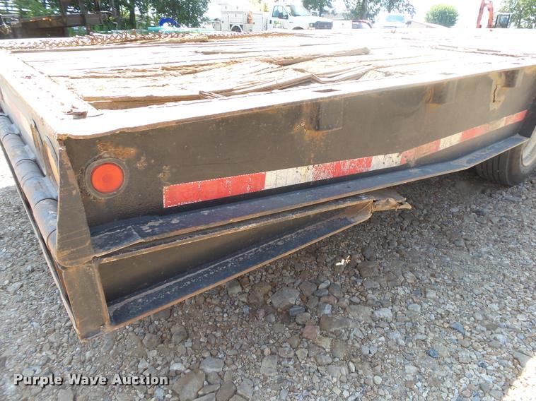 image for item DB7454 1997 Trail King TK70HT-482 hydratail equipment trailer