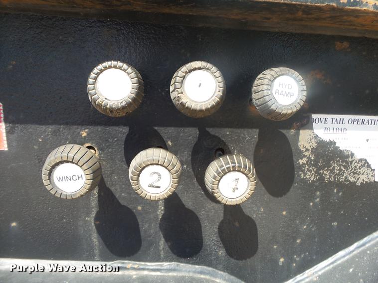 image for item DB7454 1997 Trail King TK70HT-482 hydratail equipment trailer