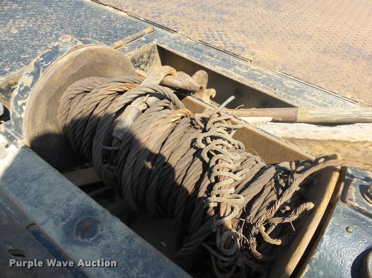 image for item DB7454 1997 Trail King TK70HT-482 hydratail equipment trailer