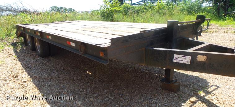 image for item DB7455 1984 Belshe T-8K equipment trailer