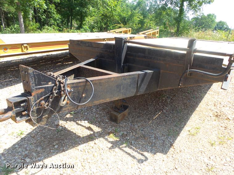 image for item DB7455 1984 Belshe T-8K equipment trailer