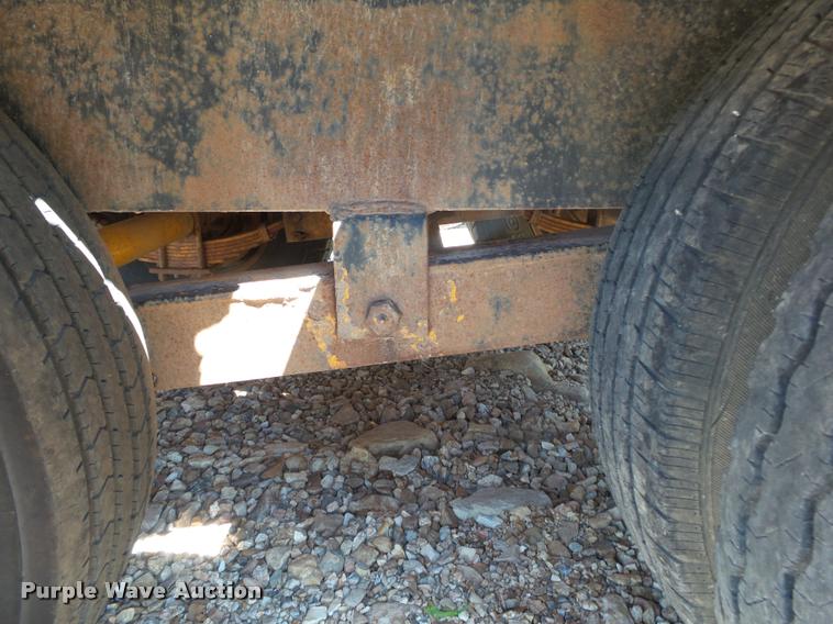 image for item DB7455 1984 Belshe T-8K equipment trailer