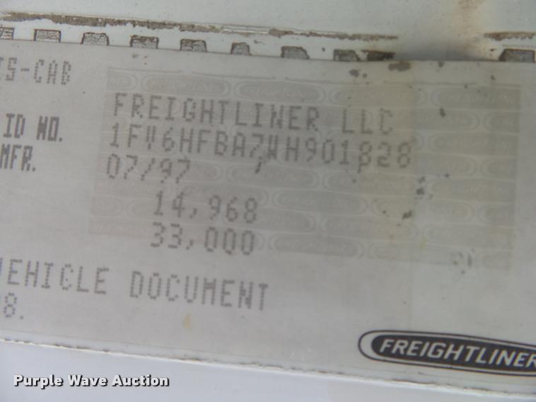 image for item DB7459 1998 Freightliner FL70 bucket truck