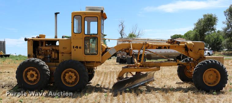 image for item DB9291 Caterpillar 14E rigid frame motor grader