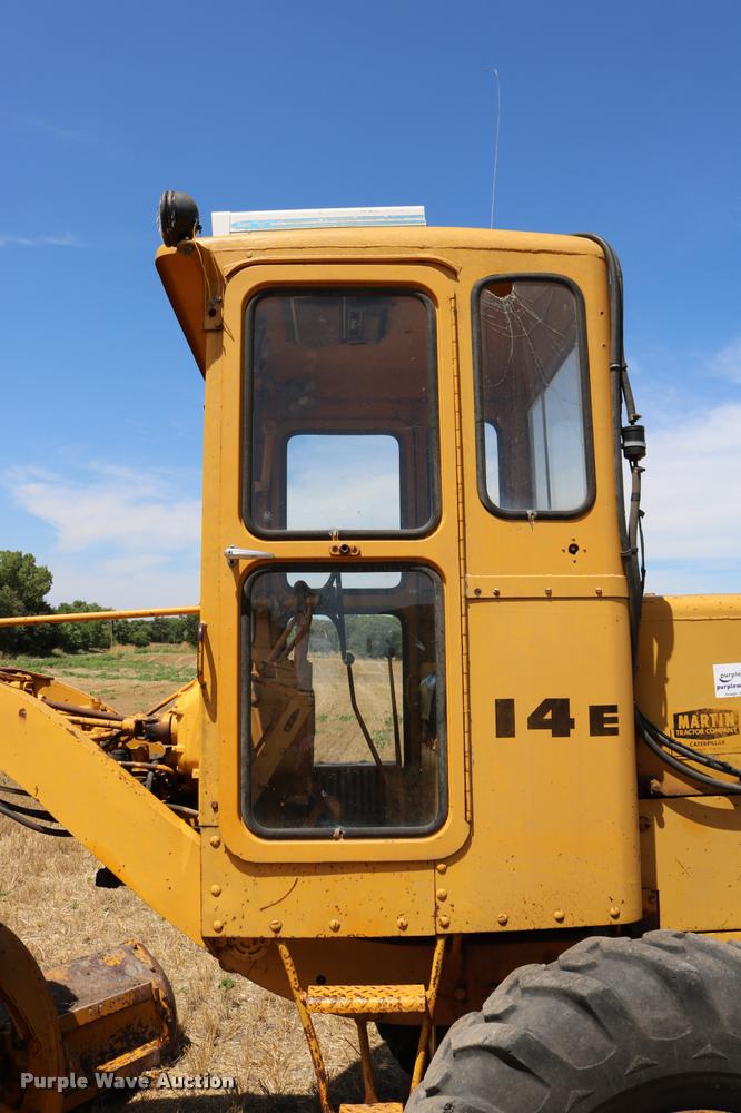 image for item DB9291 Caterpillar 14E rigid frame motor grader