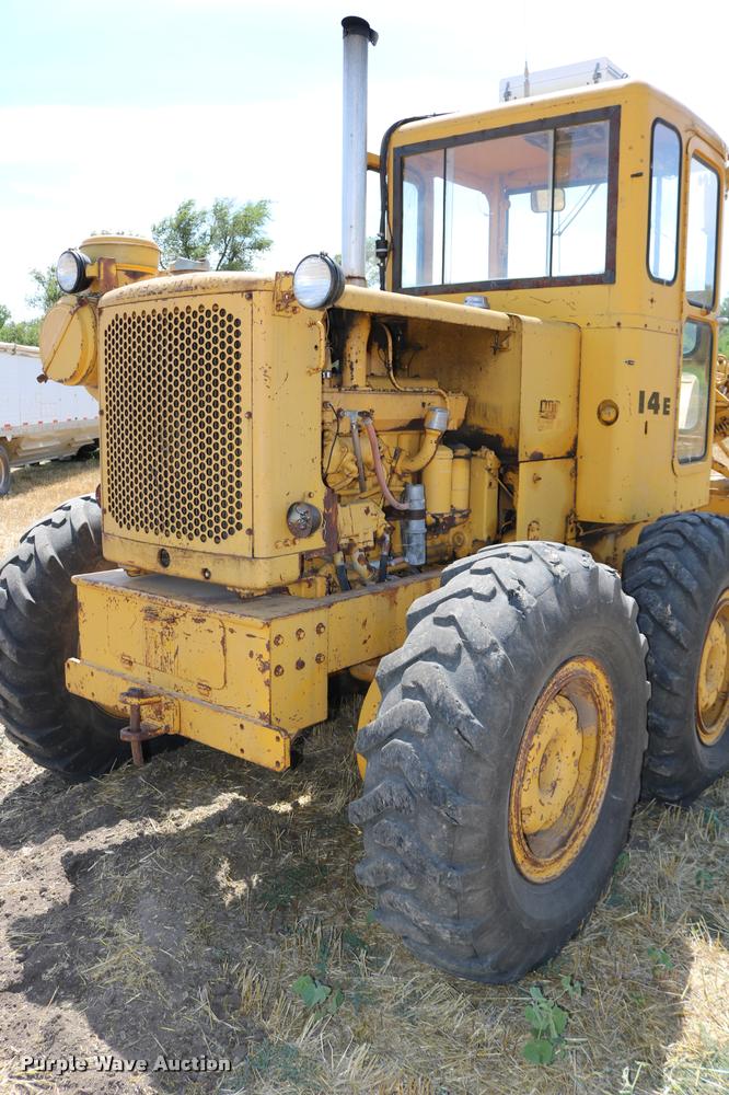 image for item DB9291 Caterpillar 14E rigid frame motor grader
