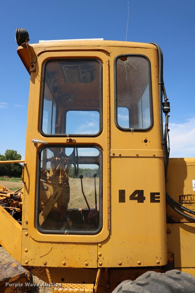 image for item DB9291 Caterpillar 14E rigid frame motor grader