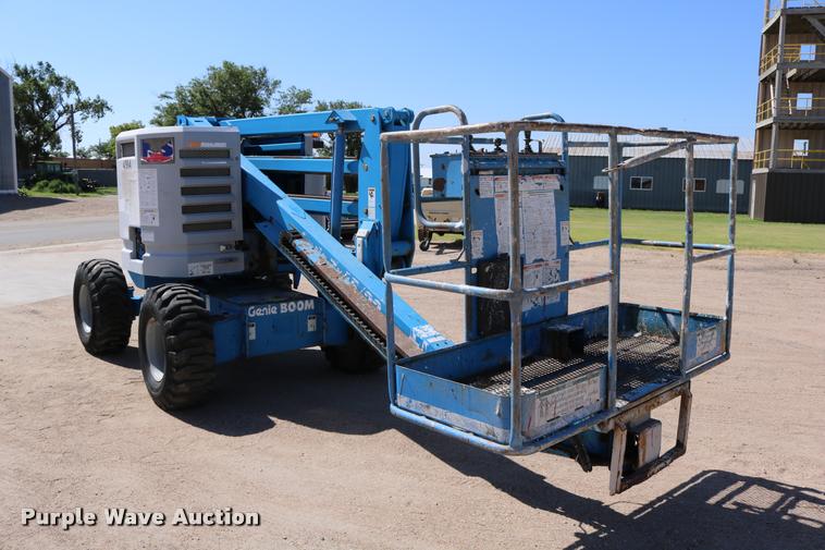 Genie Z45/22 boom lift in WaKeeney, KS Item DB9318 sold Purple Wave
