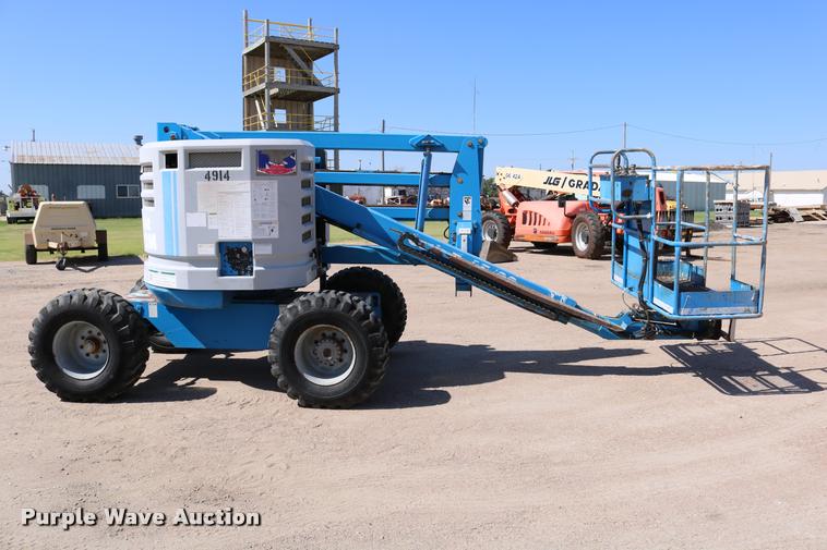 Genie Z45/22 boom lift in WaKeeney, KS Item DB9318 sold Purple Wave