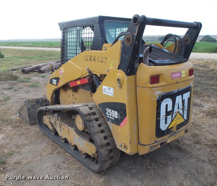 image for item DC3981 2011 Caterpillar 259B Series 3 skid steer