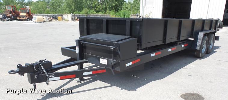 image for item DC5488 2017 Scotts dump trailer