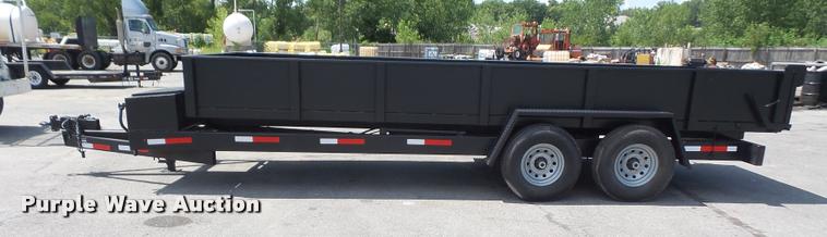 image for item DC5488 2017 Scotts dump trailer