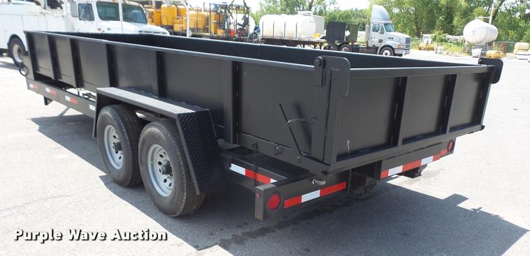 image for item DC5488 2017 Scotts dump trailer