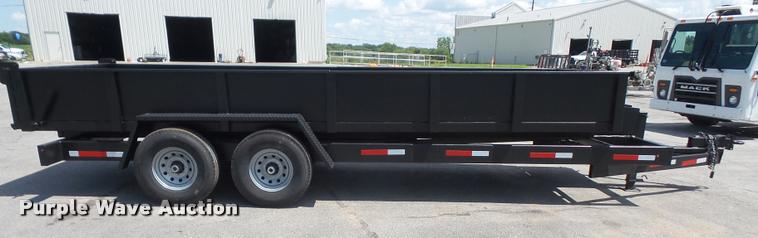 image for item DC5488 2017 Scotts dump trailer