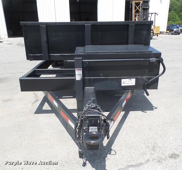 image for item DC5488 2017 Scotts dump trailer