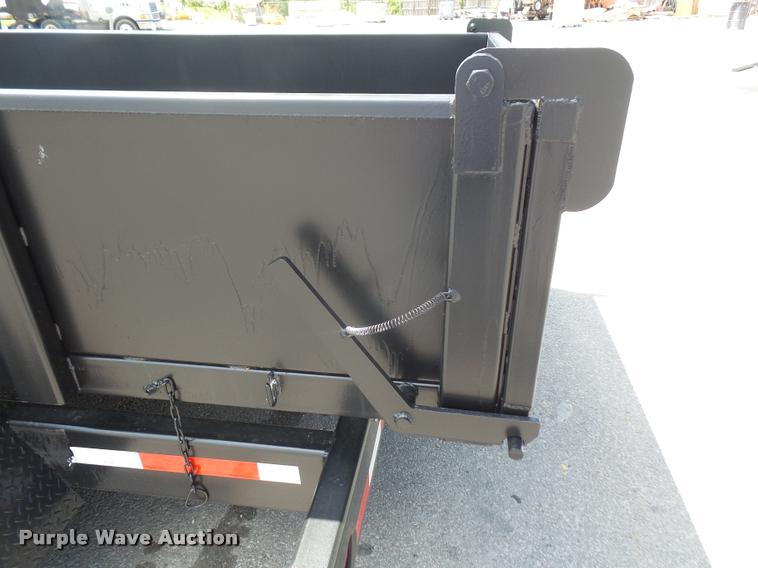 image for item DC5488 2017 Scotts dump trailer