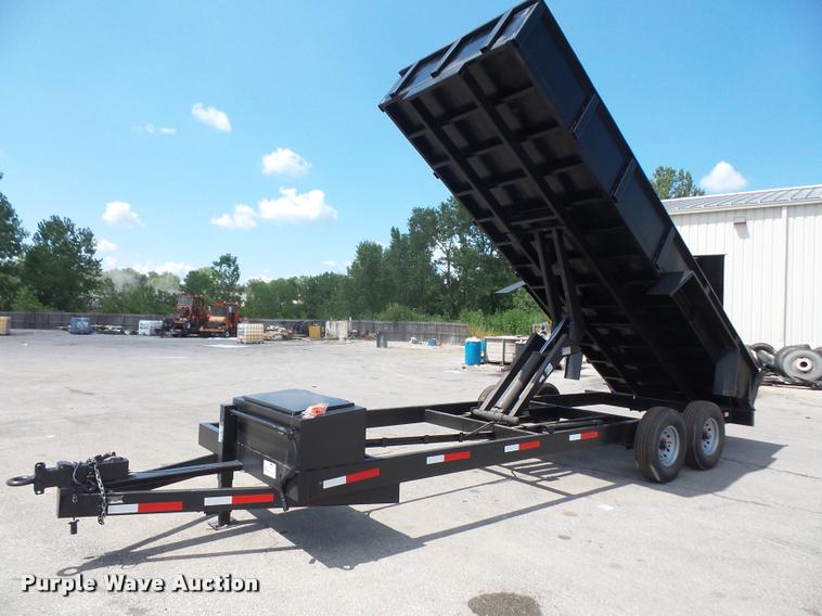image for item DC5488 2017 Scotts dump trailer