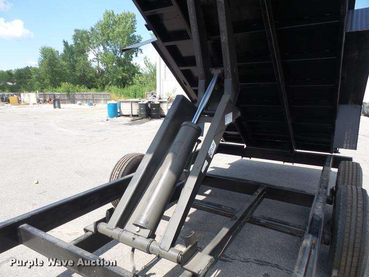 image for item DC5488 2017 Scotts dump trailer