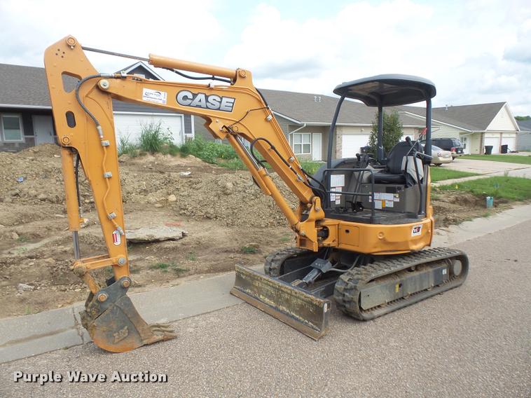 image for item DC5495 2016 Case CX31B compact excavator