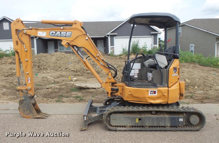 image for item DC5495 2016 Case CX31B compact excavator