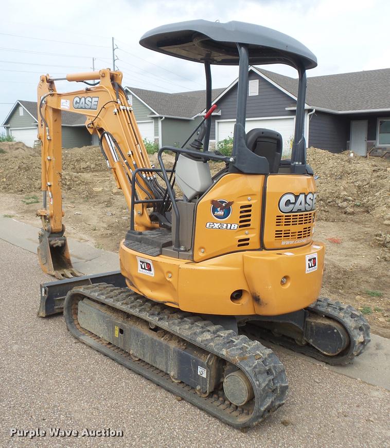 image for item DC5495 2016 Case CX31B compact excavator