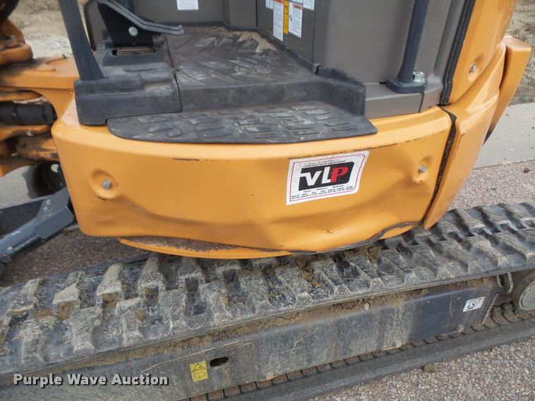 image for item DC5495 2016 Case CX31B compact excavator