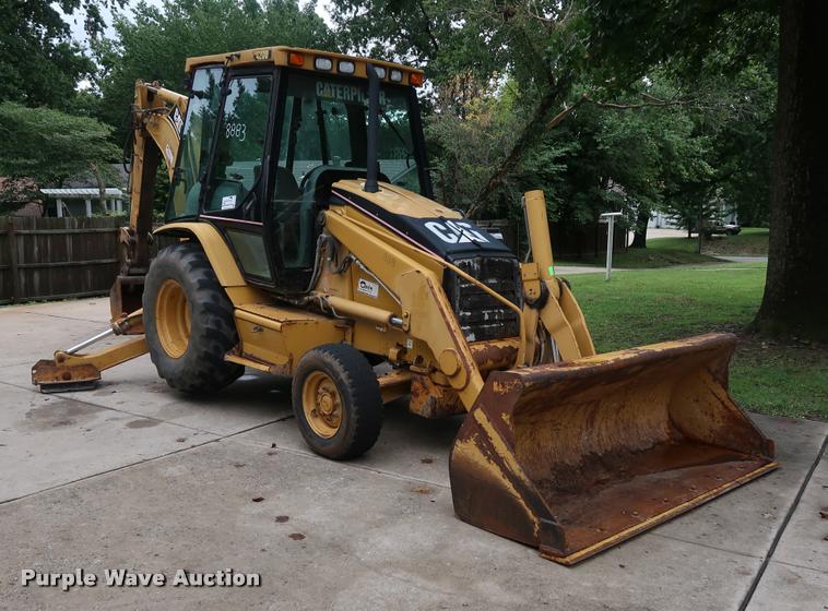 image for item DD1694 2004 Caterpillar 420D backhoe