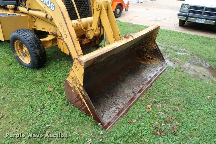 image for item DD1695 2002 John Deere 310G backhoe
