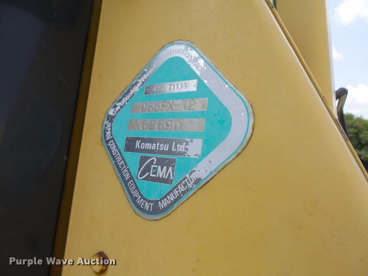 image for item DD1749 1999 Komatsu D65PX-12 LGP dozer