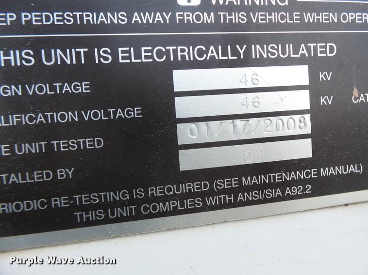 image for item DF9347 2008 Ford F550 Super Duty bucket truck