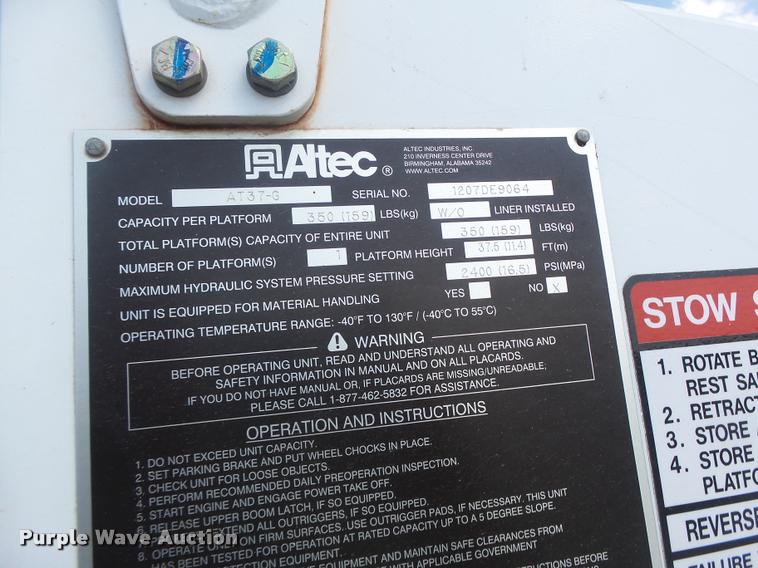 image for item DF9347 2008 Ford F550 Super Duty bucket truck