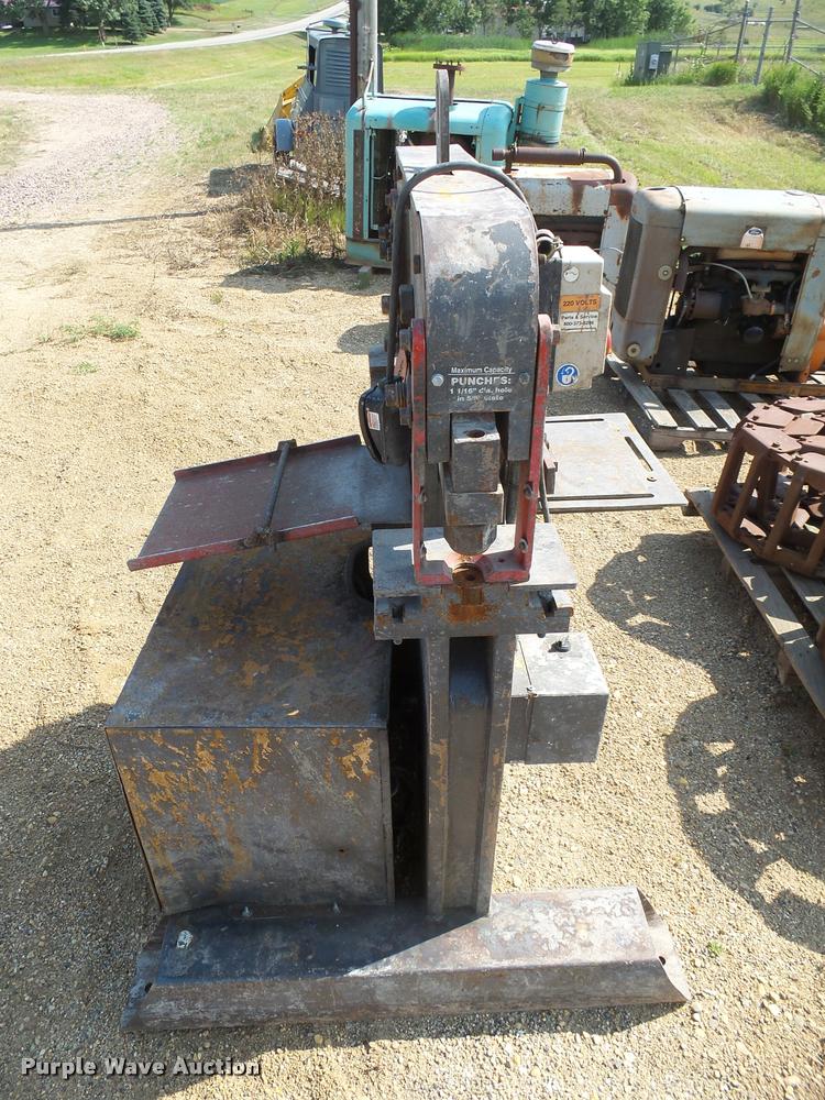 image for item DH9695 Edwards 55 Ton iron worker
