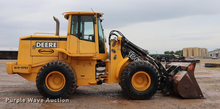 image for item DK9535 2000 John Deere TC62H wheel loader