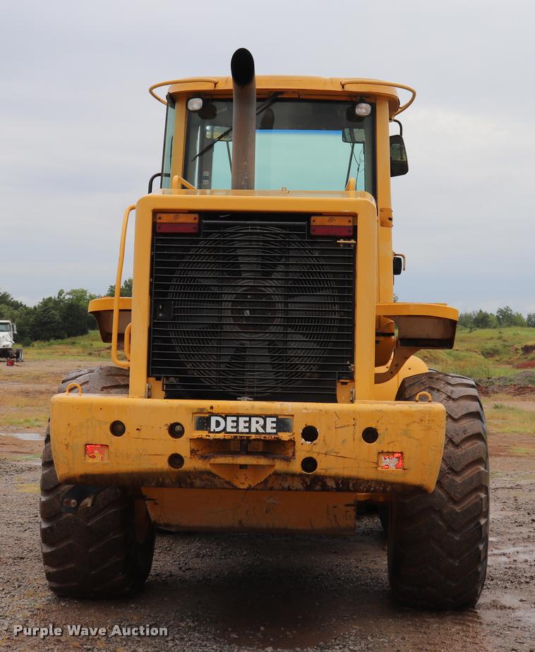 image for item DK9535 2000 John Deere TC62H wheel loader