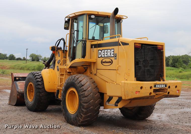 image for item DK9535 2000 John Deere TC62H wheel loader